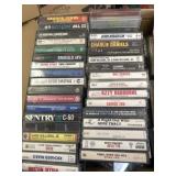 Large box full cassette tapes