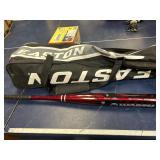 Easton softball bag with Worth softball bat and