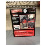 Craftsman 2 gallon wet/dry vac. In original box
