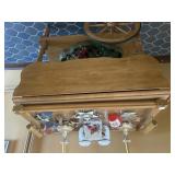 Wooden teak cart