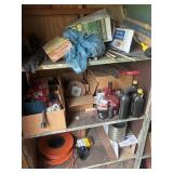 Contents of Shed Shelf