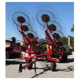 Massey Ferguson MF1510 10-Wheel Hay Rake