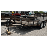 JJN Enterprises Flatbed Utility Trailer - No Title