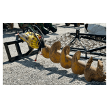 Powers Skid Steer Mounted Post Hole Digger