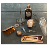 Vintage Four Roses Whiskey Bottle & Early Collectibles