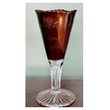 Elizabeth Brooks 1916 Ruby Red Glassware