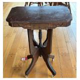 Early Marble Top Occasional Table