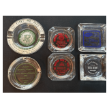 Madison IN Glass Ash Trays