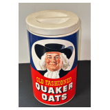 Quaker Oats Stoneware Decanter