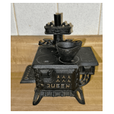 Queen Cast Iron Toy Wood Cookstove