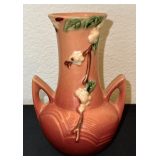 Roseville Apple Blossom 1V7-7" Vase