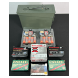 12 Gauge 2.75" Shells with Metal Ammo Can