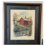 Ray Day "Fresh Paint..A Tribute to Harley" Framed Artwork