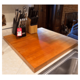 Cutlery & Butch Block Cutting Board