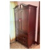 Cherry Two-Door Armoire