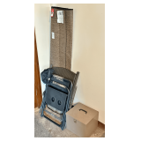 Outdoor Area Rug & Chairs