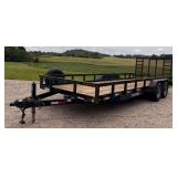 2021 SureTrac Flatbed Utility Trailer