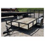 2015 Blue Grass Flatbed Utility Trailer