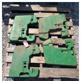 John Deere 445KG Suit Case Weights