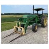 1983 John Deere 2950 Tractor with JD 720 Loader