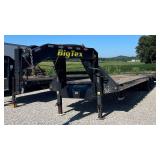 2019 Big Tex 25 GNHD Gooseneck Flat Bed Trailer