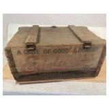 Edelweiss Wood Crate (Chicago 14.5'x23'x12')