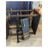 Metal Tables Fold up and Grate Table