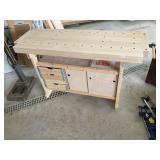 Maple Wood Bench 20'x34'x63'