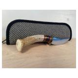 Custom Knife/w Soft Case (9' Overall Length)