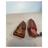 2-Custom Damascus Knives/With Sheaths (6.75' long)