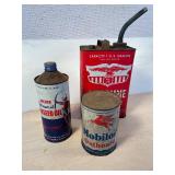 Gasoline/ Mobile Outboard Oil/ Archer Linseed Oil