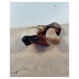 Damascus Curved Custom  Custom Heath Knife Set