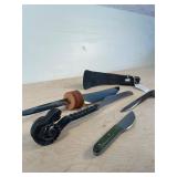 Forged Collection Rams Head Pommel