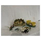 McCoy Planters, plates, salt and pepper