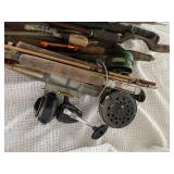 Collection of Fishing Rods and Reels