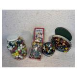 Marbles in a Gallon Jar Bingo Chips