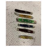 6 Case Knives