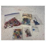2 New in package Marbles Vitro Arcade Cateye