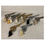 8 Western Cap Guns Red Ranger