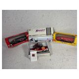 4 Tractor Trailers 1:64 Scale Mac Tools BK Red Dog