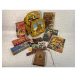 Tin Comic Book Coral 2 Hubley Rodeo Pistols