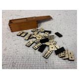 Civil War Dominos Wood Dovetail Box
