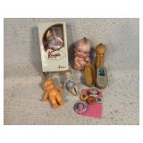 4 Kewpie Doll Collection Shirley Temple Buttons