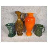McCoy Pitcher & Vase Royal Haeger Vase & Pitcher