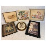 Childrens Decorations Black Frame 18x11