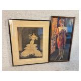 Allene Love 1932 Pencil signed Autograph