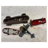 Solido Made in France Fiat Car Cast Iron Plane