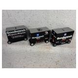 3 Goodwrench Tool Box Banks W/Keys Dale Earnhardt