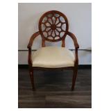 Spider Web Back Accent Chair