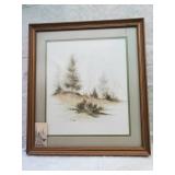 Mike Sears Country Original Framed Nature